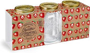 Bormioli Rocco Bormioli Quattro STAGIONI-1L 365160-CBC Set of 3 Airtight Jars Transparent