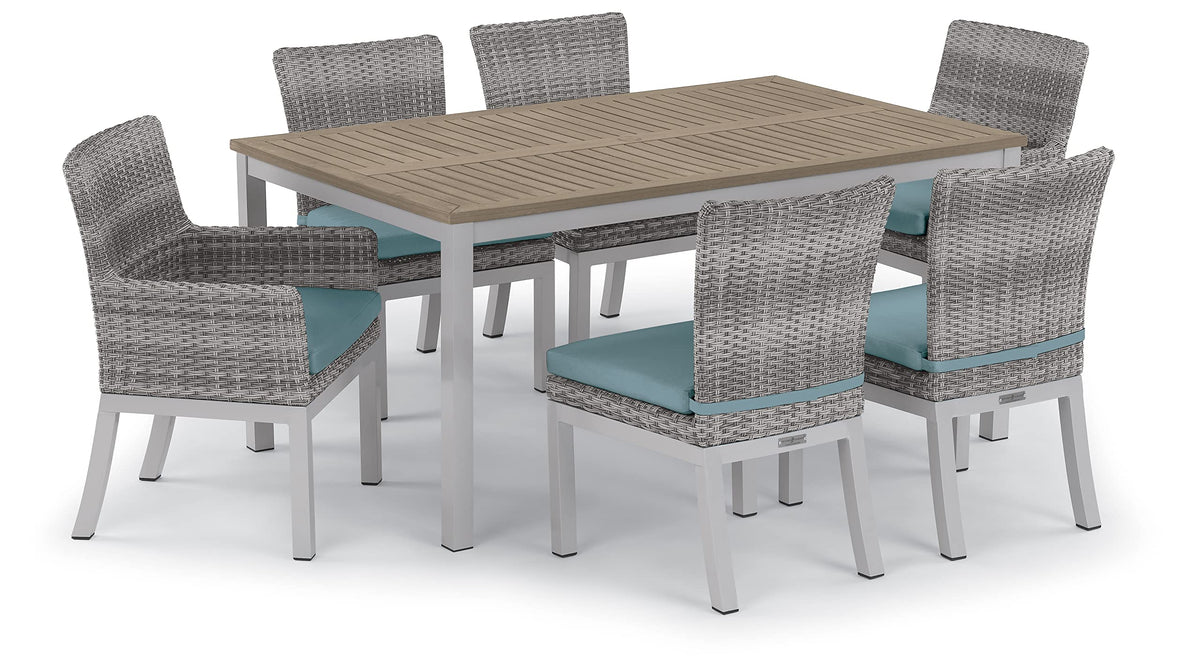 Oxford Garden Grey / Table / 63-Inch Dining Tables