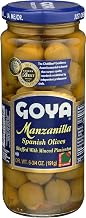 Goya Manzanilla Spanish Olives, 6.75 Ounce (Pack of 24)
