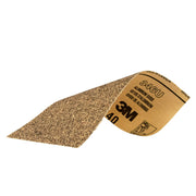 Sandpaper,, 40 Grit, 3 2/3 in x 9 in, 5 Sheets by 3M – 40 Grit, Aluminum Oxide, Brown, Model 03038