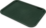 Carlisle Cafe Tray, Fast Food Restaurant Tray, 12 x 16, 1 Ct, Forest Green