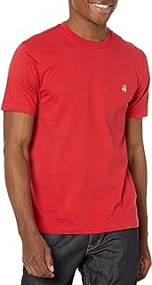 Brooks Brothers Men's Short Sleeve Cotton Crew Neck Logo T-Shirt