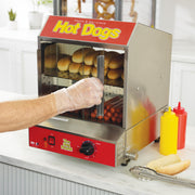 Benchmark Party Occasion The Dogpound Hotdog Steamer by Benchmark USA – 164 Hotdogs, 7.0 quarts, Stainless Steel, multi, Model 60048