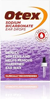 OTEX Sodium Bicarbonate Drops for Hardened Ear Wax, 10ml