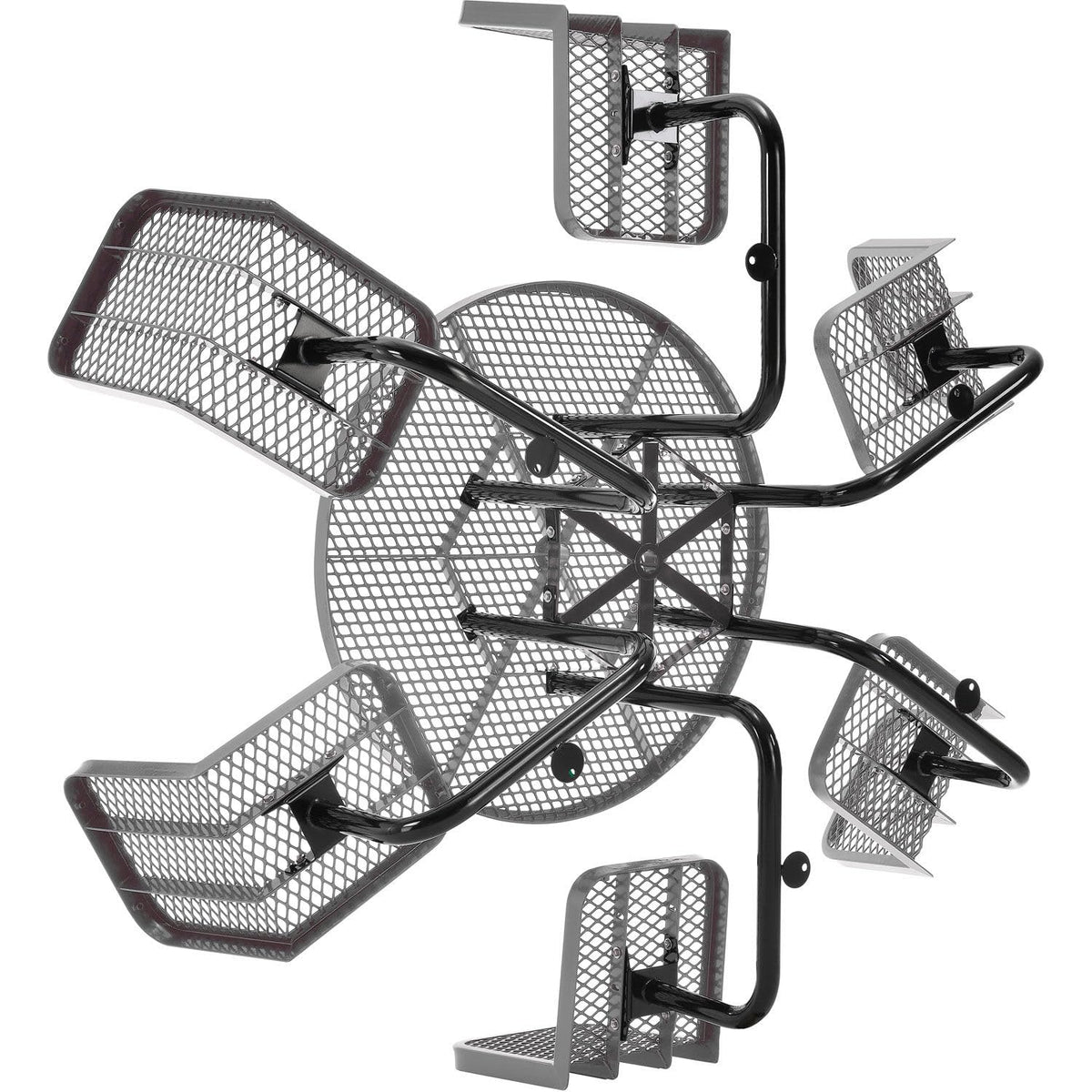 Global Industrial Grey / Onesize / Industrial Picnic Tables