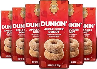Dunkin' Apple Cider Donut Artificially Flavored Ground Coffee, 6 Bags