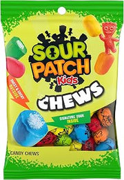 Sour Patch Kids Chews Soft & Chewy Candy, 5.12 oz