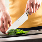 Wusthof Classic 10 Piece Knife Set with Acacia Block by Wüsthof – Stainless Steel,Steel, Acacia Block, Pack of 10, Model Ikon Creme