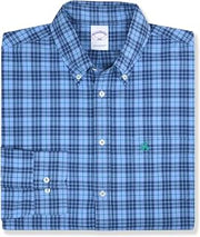 Brooks Brothers Mens All Cotton Long Sleeve The Friday Shirt,