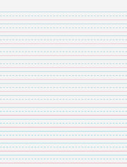 Multi-Program Ruled Handwriting Paper by Pacon – 1 Count (Pack of 1), Paper, White, Model PAC2482