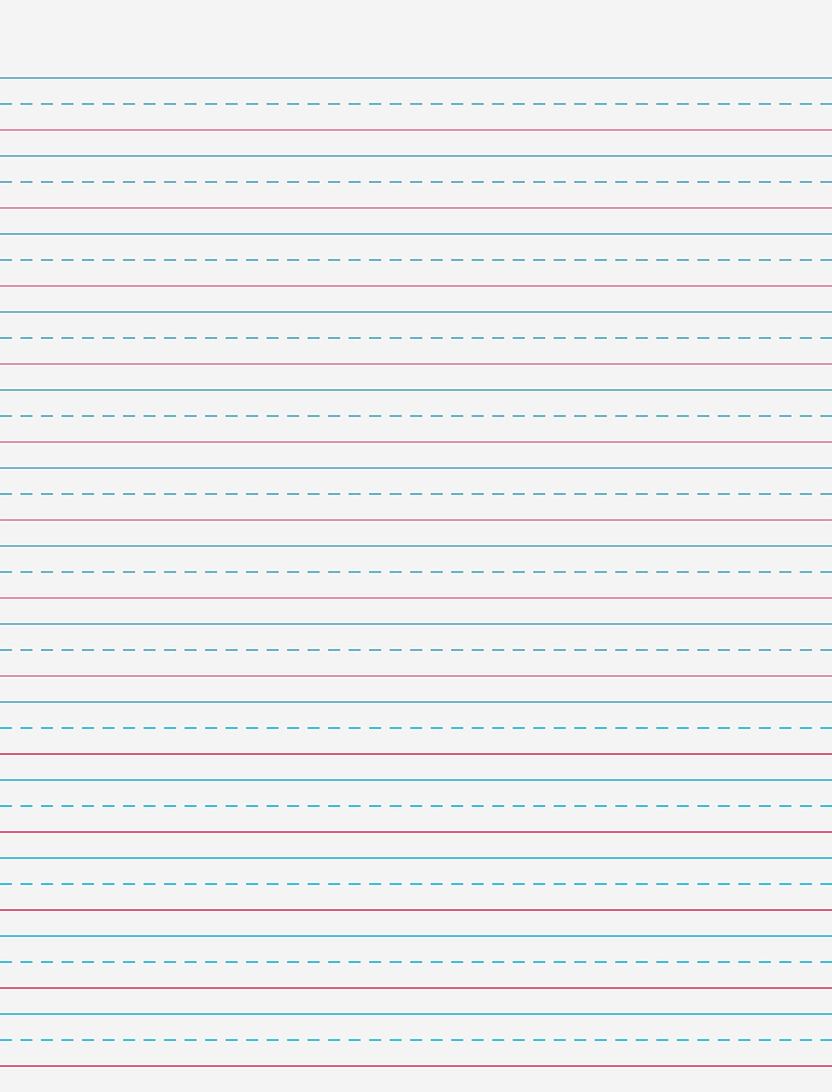 Multi-Program Ruled Handwriting Paper by Pacon – 1 Count (Pack of 1), Paper, White, Model PAC2482