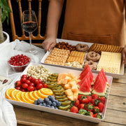VITEVER Serving Trays, 6 Pack 16 x 11 Inch, White