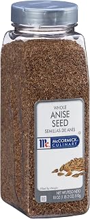 McCormick Culinary Whole Anise Seed, 18 oz - One 18 Ounce Container of Anise Seeds for Baking, Perfect for Bulk Use in Restaurants