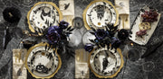 Haunted Halloween Hors Doeuvres Tray by Lenox – 14" x 8" x 1", Porcelain, Multicolor, Model 899022