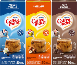 Liquid Creamer Singles Variety by Coffee Mate – 18.75 Fl Oz (Pack of 3), Pack of 3
