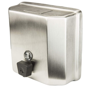 Frost Soap Dispenser by Frost Hats – 55 oz., Stainless Steel, Metallic