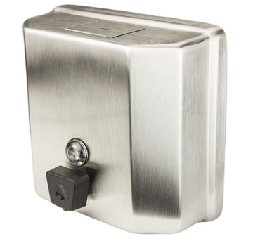 Frost Soap Dispenser by Frost Hats – 55 oz., Stainless Steel, Metallic