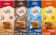 Coffee Mate Liquid Creamer Singles Variety Pack, 50 Count (Pack of 4)