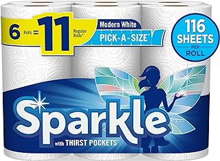 Sparkle, Paper Towels, 6 Count (Pack of 1)