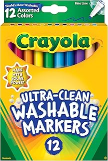 Crayola Ultra-Clean Washable Markers CYO587813 12/pk