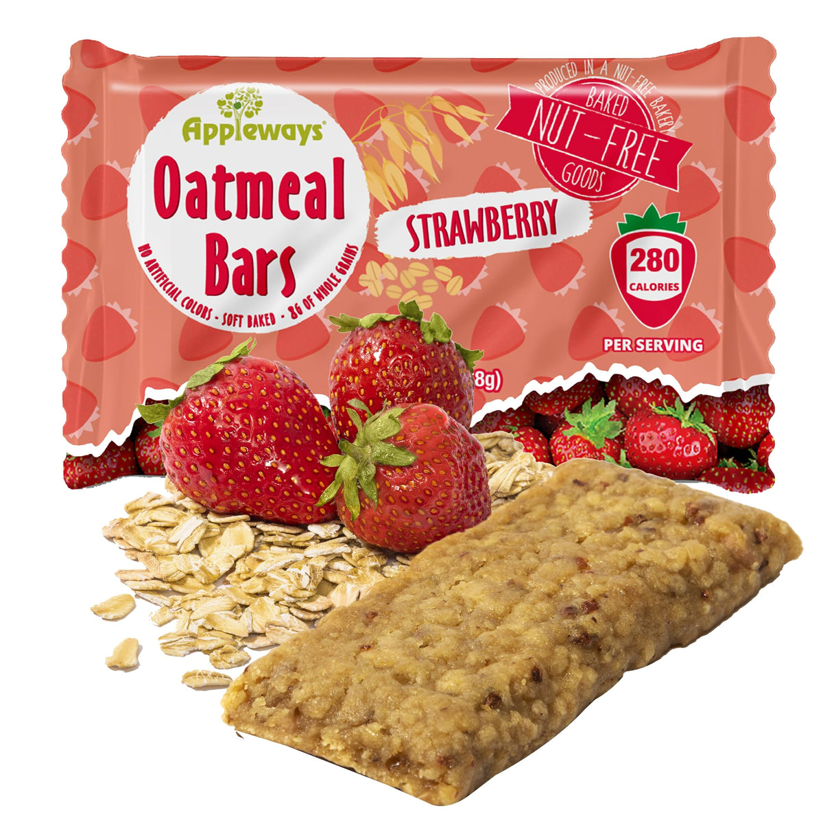 Appleways Strawberry / 2.4 Ounce (160 Count) / 160 Whole Grain