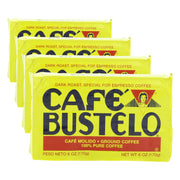 Cafe Bustelo Espresso / 6 Ounce (Pack of 4) / No Color Ground Coffee
