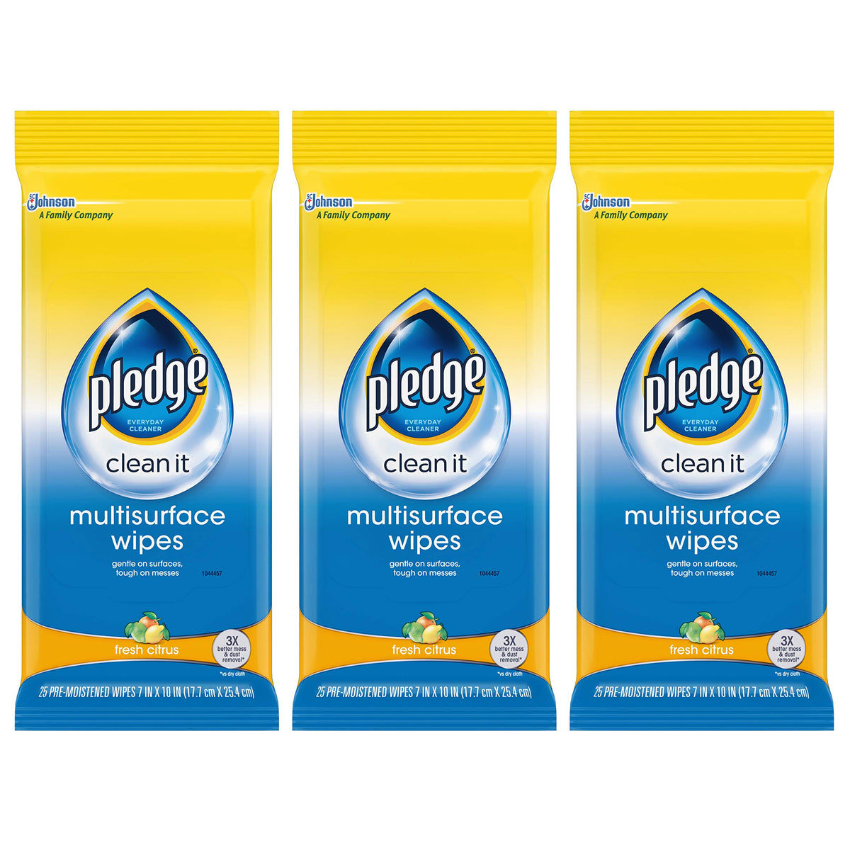 Pledge Fresh Citrus / 75 Count (Pack of 1) / Multi All-Purpose Cleaners