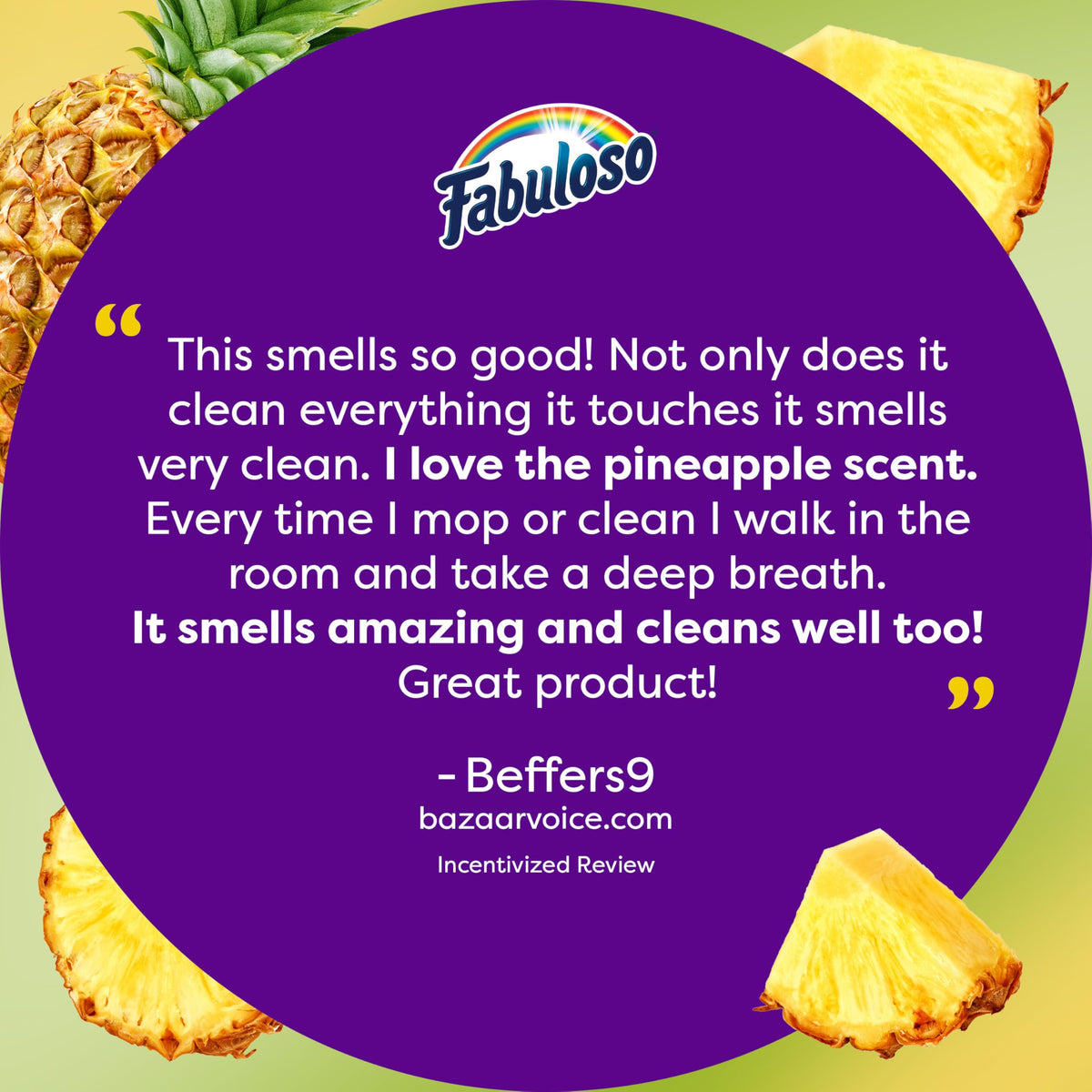 Multi-Purpose Cleaner by Fabuloso – 56 Fl Oz (Pack of 1), yellow, Model 61052982