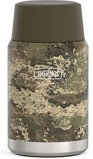 THERMOS, Stainless Steel Food Jar with Spoon, 24 Ounces, True Timber