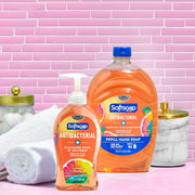 Antibacterial Liquid Hand Soap Refill by Softsoap – 32 Fl Oz (Pack of 1), Plastic, Orange, Model 166098