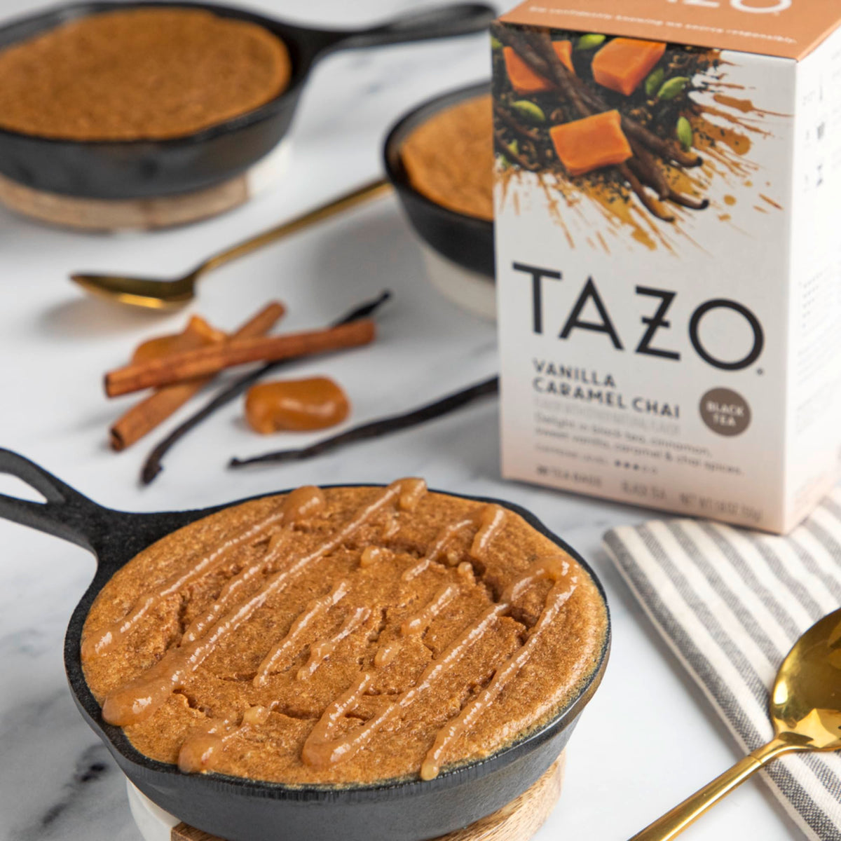 Tea,Vanilla Carmel Chai by TAZO – 20 Count (Pack of 2), Pack of 2, Model 225AA