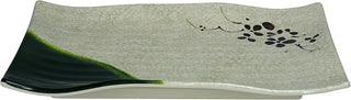 Yanco HO-2414 13"x 9" Japanese Style Melamine Rectangle, Box of 36