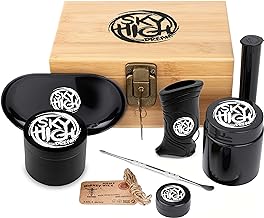 Smell Proof Wooden Storage Box with Lock and Key - Odorless Portable Storage Case for Accessories - Includes Lock and Key by Sky High Dream – 7.25" L x 4.75" W x 3.5" H, Model 1006