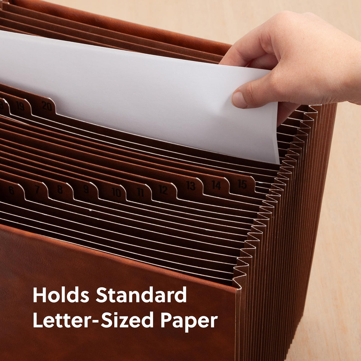 SMEAD Letter / Daily 1-31 Index, Poly, Letter Size / Redrope Expanding Files & Wallets
