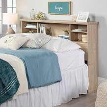 Sauder River Ranch Full/Queen Headboard, Harvest Walnut Finish