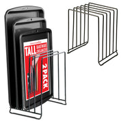 Stock Your Home Black / 11 inches (H) x 9.25 inches (W) x 7.2 inches (D) / Minimalist Pot Lid Holders
