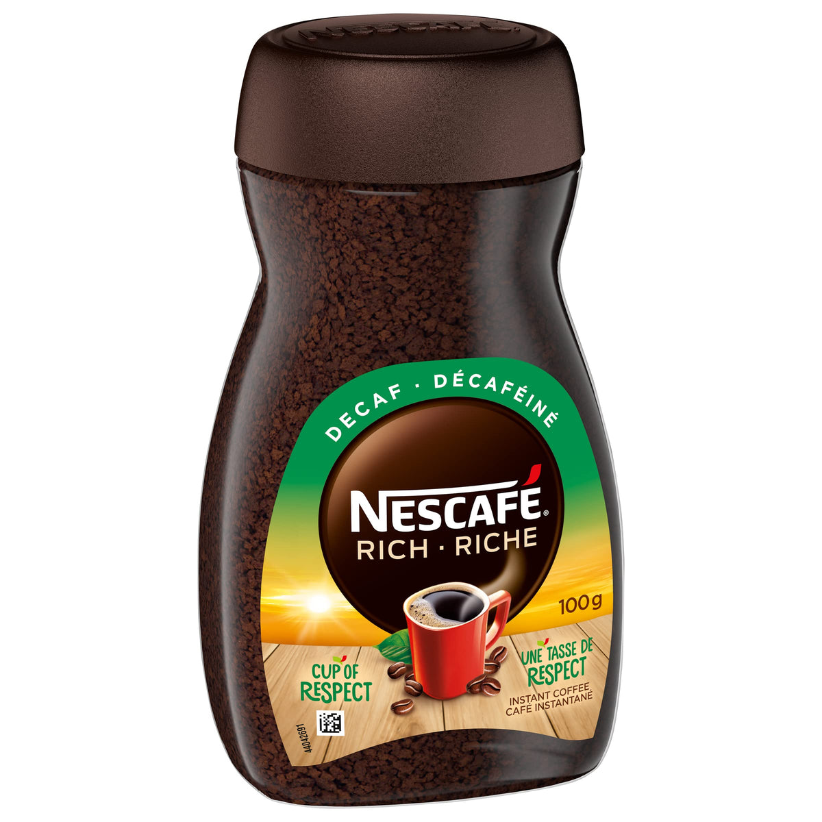 NESCAFÉ RICH Decaffeinated by Nescafe – 3.52 Ounce (Pack of 1), Model 055000001205