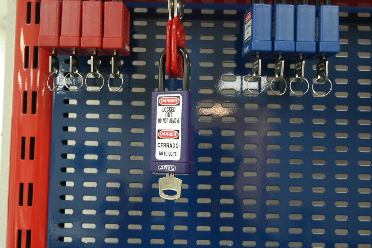 ABUS Purple / 1 Count / 1 Keyed Padlocks