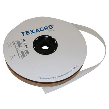 Velcro USA 70/71 TEXACRO Adhesive-Backed Hook-Side Only: 1" x 75 ft. Hook-side only by VELCRO Brand – 1 in. x 25 yds. (hook-only), Nylon, White, Model HOOK 70/WI125