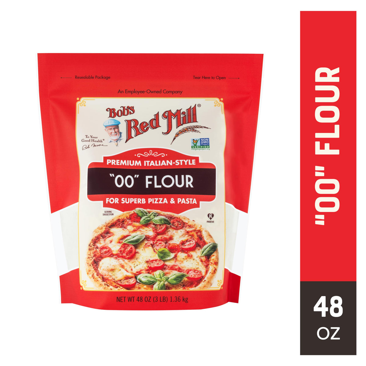 Bob's Red Mill 48 Ounce (Pack of 1) / 1 Wheat Flours & Meals