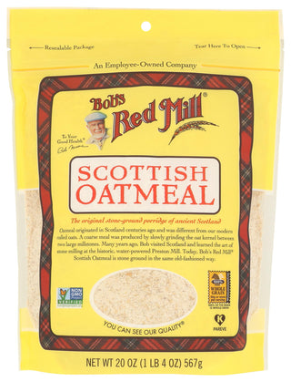 Scottish Oatmeal by Bob's Red Mill – 20 Ounce (Pack of 1), Model 1390S20