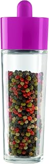 Kuhn Rikon "Design Line" Salt & Pepper Shaker, Fuchsia