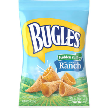 Corn Snacks by Bugles – 3 Ounce (Pack of 6), red, Pack of 6