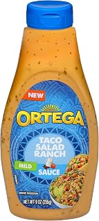 Ortega Mild Taco Salad Ranch Sauce, 9 Ounce