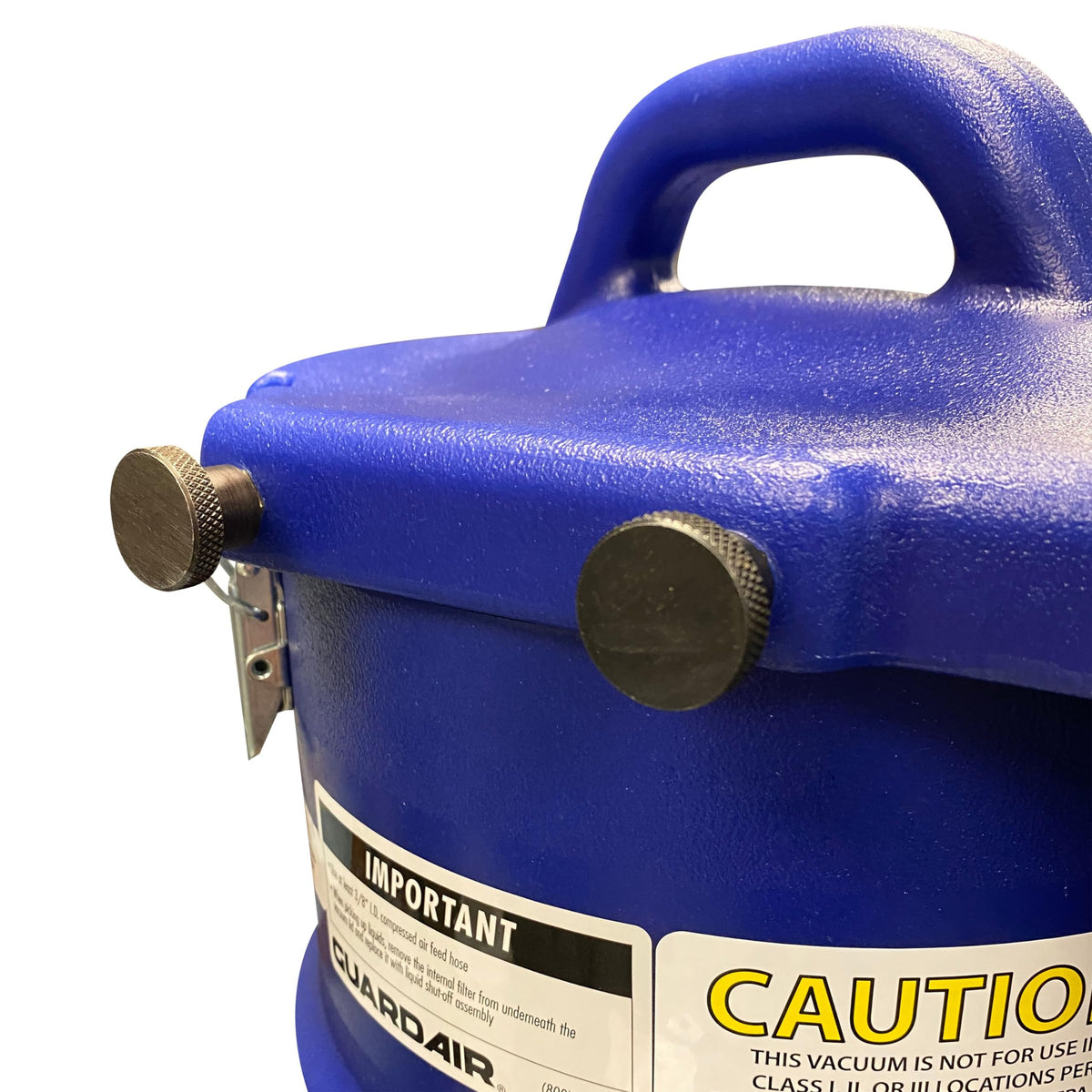 Personnel Cleaning Station by Guardair – 8.5 INCH, 5.5 gallons, Polyethylene, Blue, Model CS3000