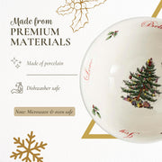 Spode Christmas Tree Revere Bowl, 27 Ounce Porcelain, Multicolor