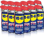 WD-40 Classic Product, Multi-Use Product with Smart Straw Sprays 2 Ways, 9.6OZ [12-Pack]