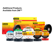 3M 1 in x 108 ft / 1 / Black Electrical Tape