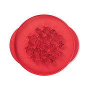 Nordic Ware 13.94 x 13.63 x 0.25 inch / Stars & Cherries Pie Top Cutter / Red Cookie Cutters