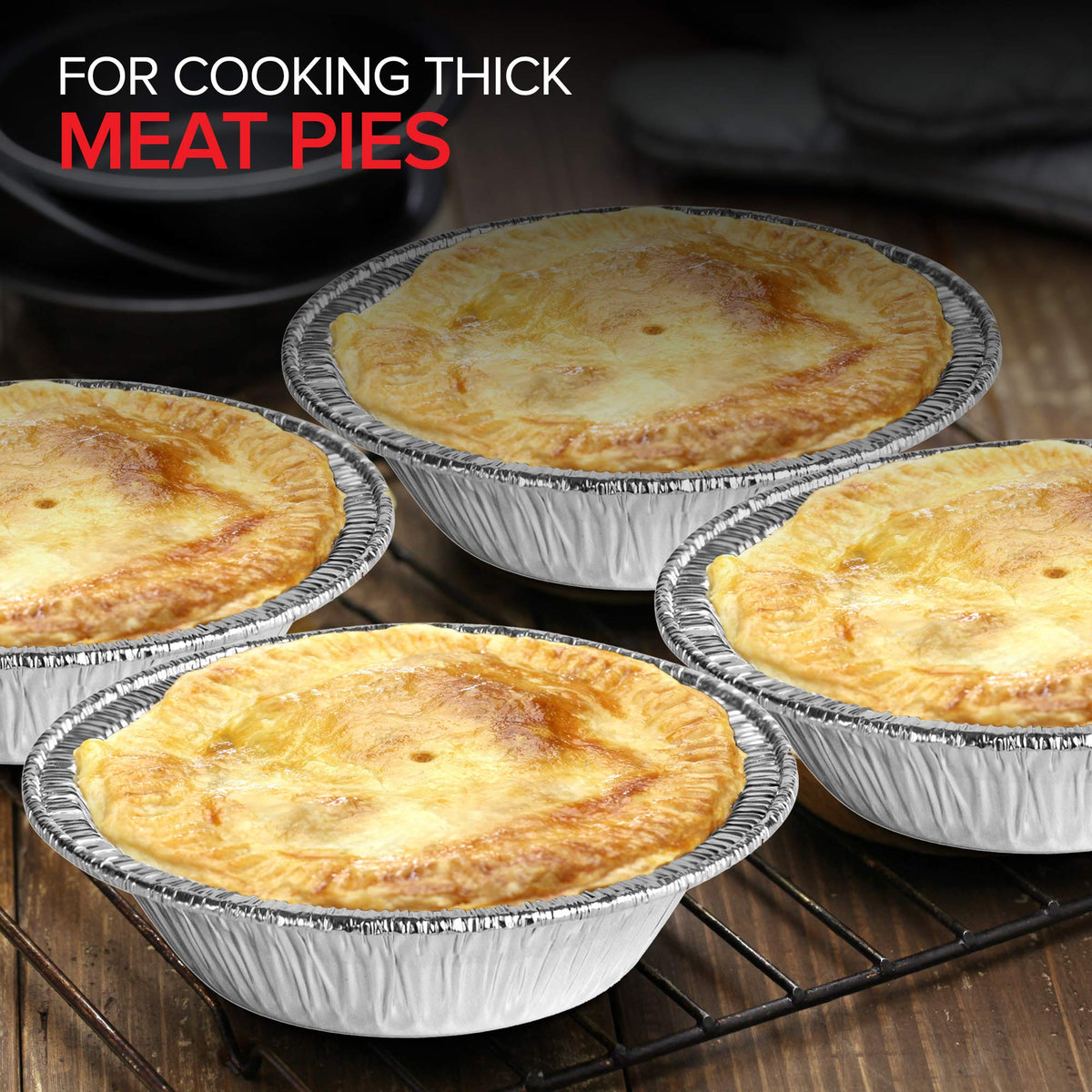 Stock Your Home 50 Pack (3 Inch) / Silver / 50 Pack Pie Pans